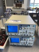 Two Harris 3305 25mHz Dual Trace Oscilloscopes (Ro