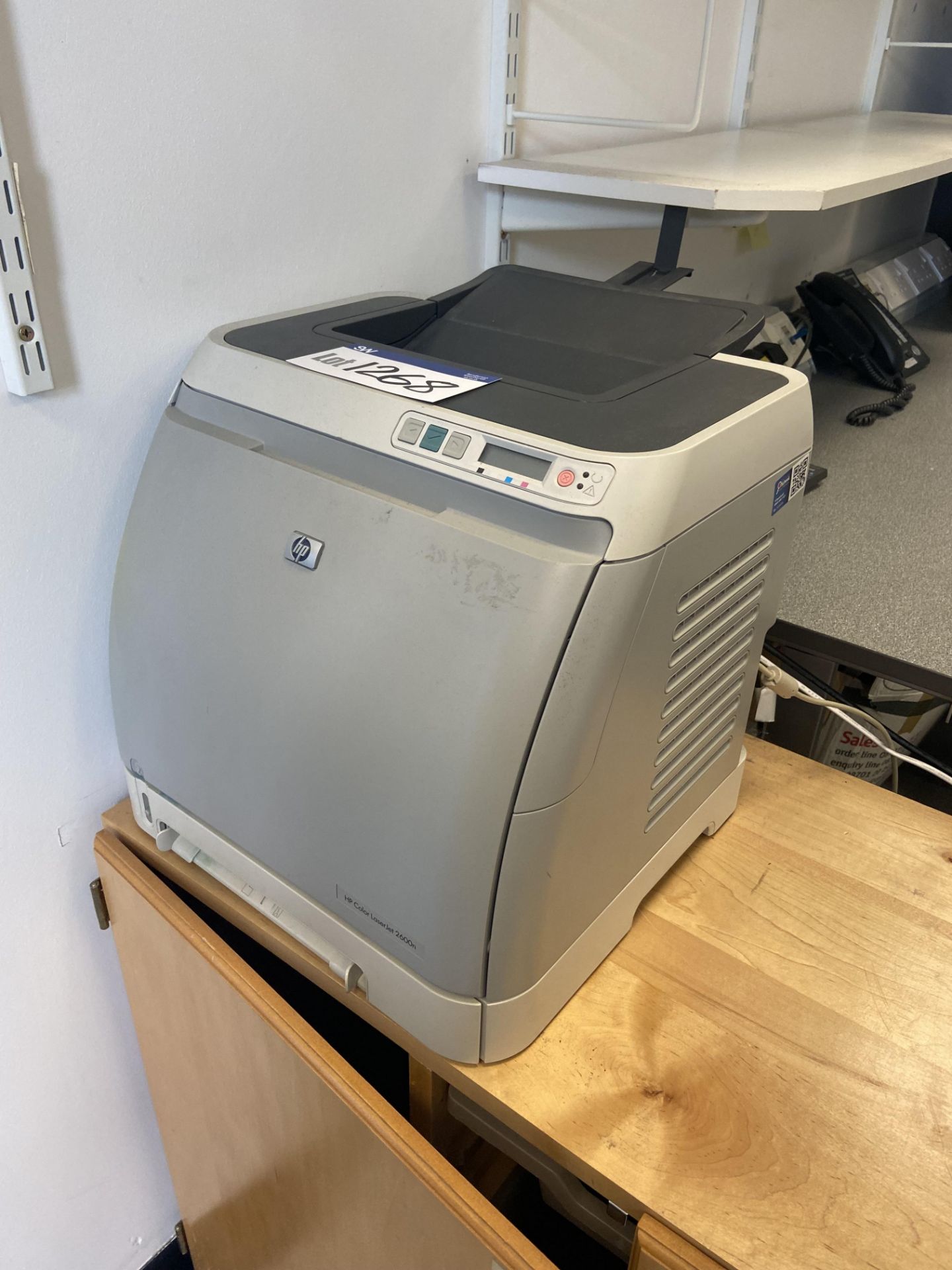 HP Color LaserJet 2600n Printer (Room 913) - Image 2 of 2