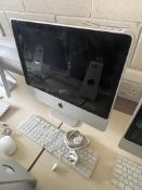 Apple iMac, model no. 20”/2.4GHz/1GB/320GB/SD/AP/B