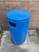 Five Blue Waste Bins (Yard)