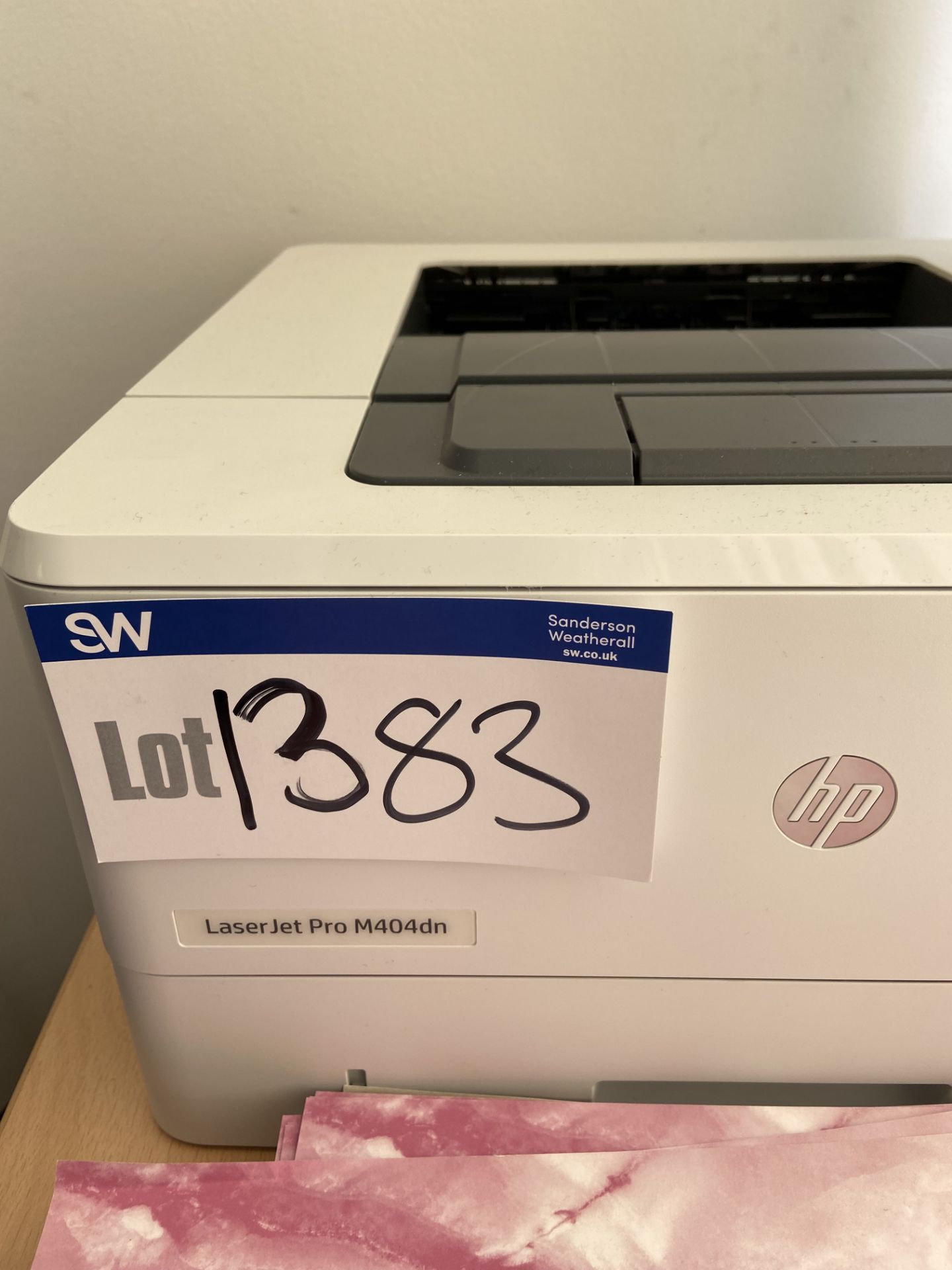 HP LaserJet Pro M404dn Printer (reserve removal un - Image 2 of 2
