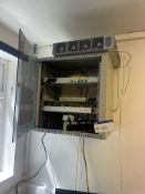 Communications Cabinet, with Juniper SRX550 Enterp