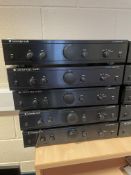 Five Cambridge Audio A1 Integrated Amplifiers (Roo