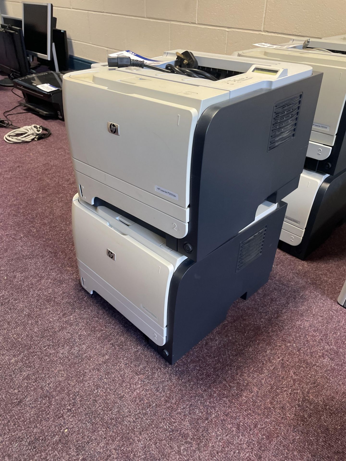 Two HP LaserJet P2055dn Printers (Room 605) - Image 2 of 4