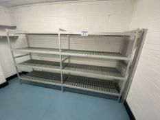 Two Bay Tier Rack (contents excluded) (Kitchen)