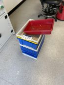 Assorted Plastic Trays, as set out (Room 906)