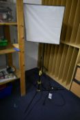 Photography Lighting Stand & Light (Room 137)