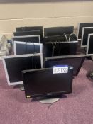 11 Assorted Flat Screen Monitors (Room 605)