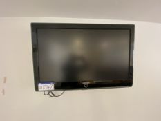 Samsung Wall Mounted Flat Screen Television, with
