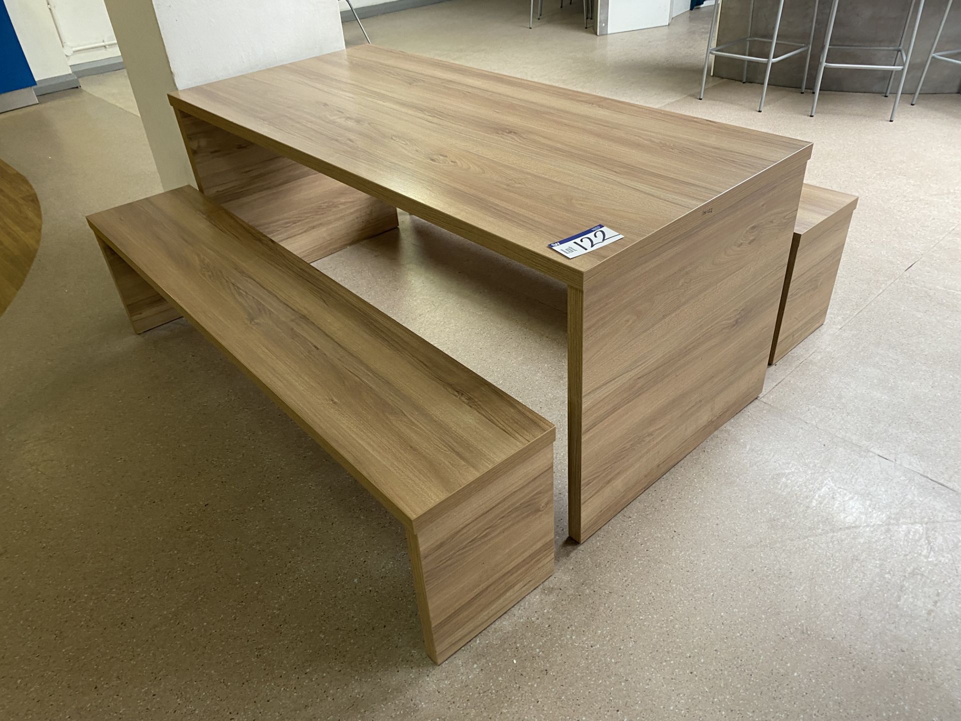 Dining Bench, with bench seats, 1.8m long (Dining