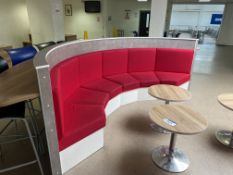 Two Semi Circular Bench Seats (Dining Hall)