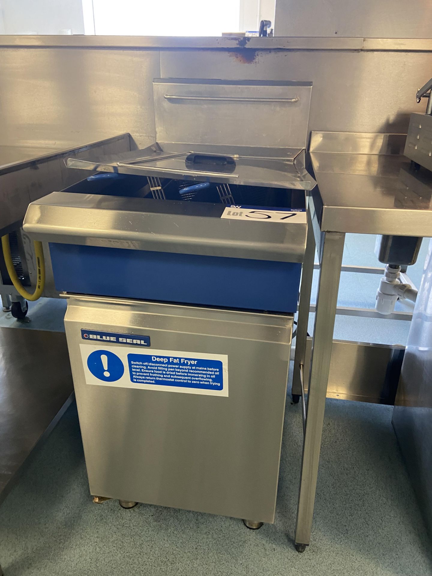 Blue Seal Twin Pan Electric Fryer (Kitchen)