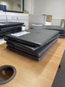 Four HP AMD Aflon Silver 3050U Laptops, with charg