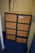 Two x Four Drawer Filing Cabinets (Room 134)
