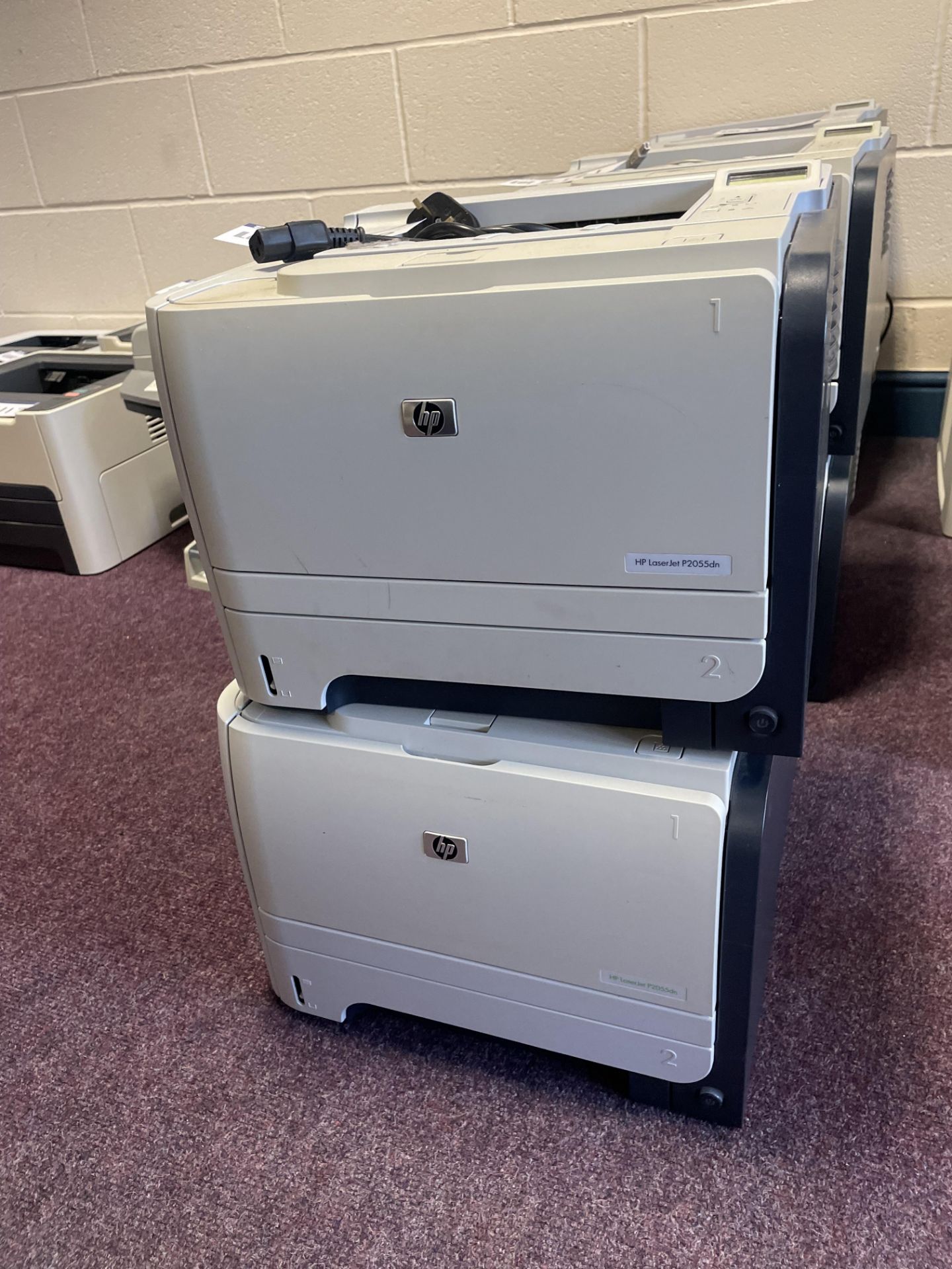 Two HP LaserJet P2055dn Printers (Room 605) - Image 3 of 4