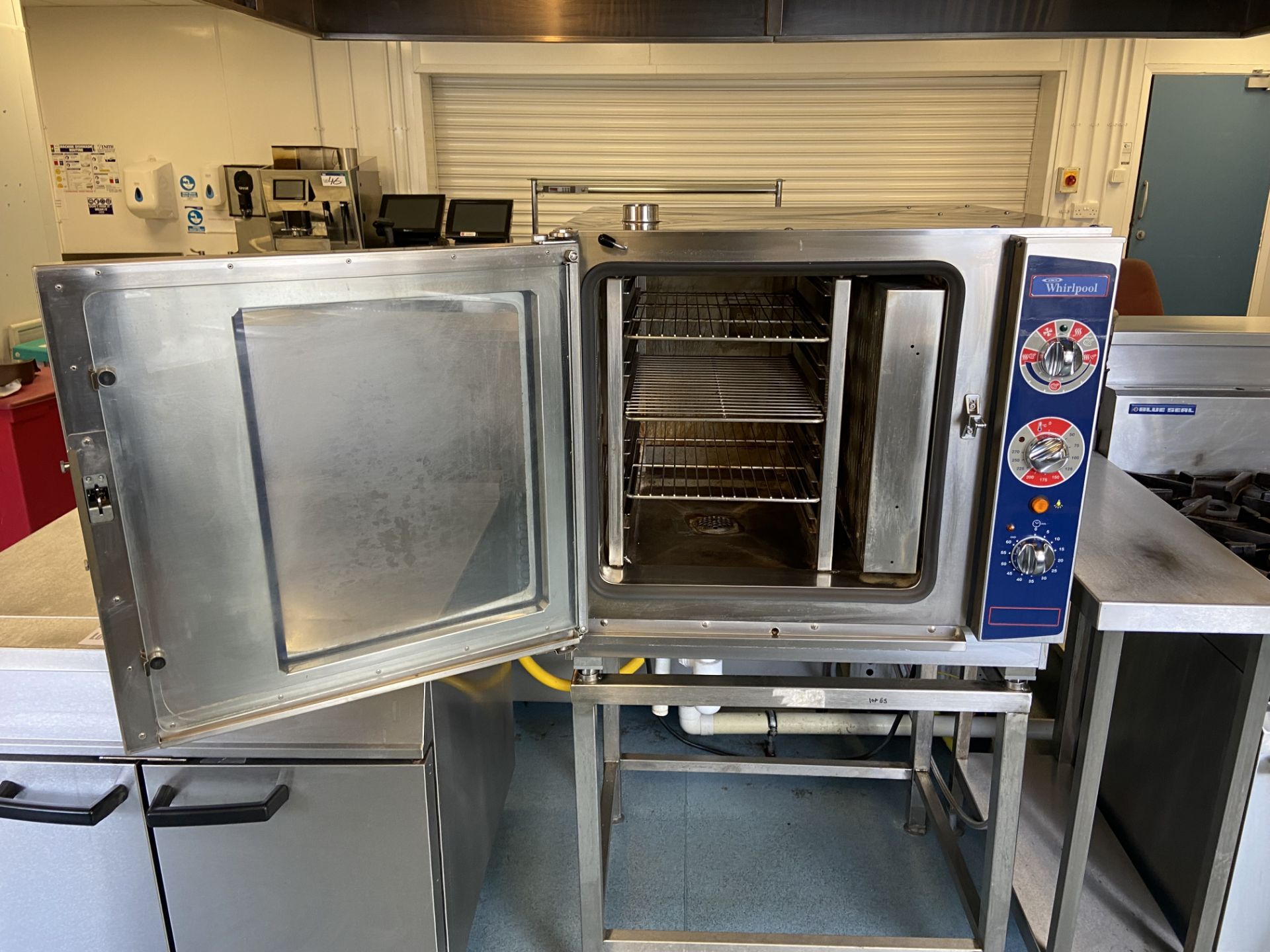 Whirlpool Combi-Oven, with stainless steel stand ( - Image 3 of 3