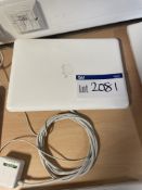 Apple MacBook, model no. A1342, (hard disk formatt