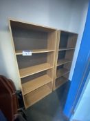 Two Multi-Tier Bookcases & Five Chairs (Room 804)