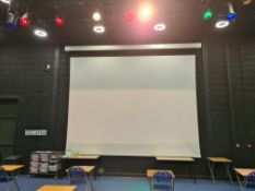Electric Retractable Projection Screen, approx. 5m