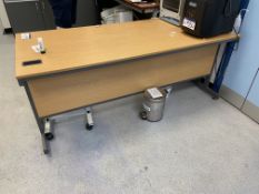 Cantilever Framed Desk, approx. 1.8m long (Room 81