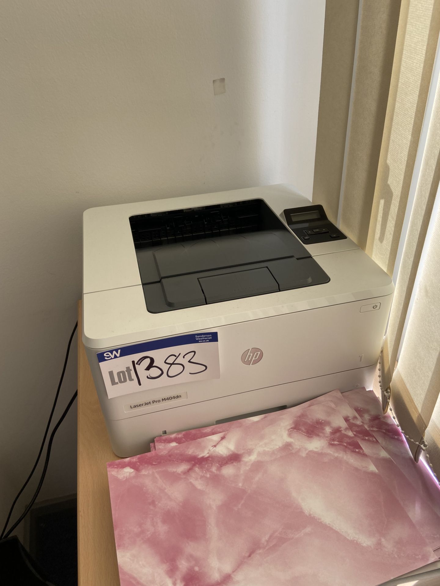 HP LaserJet Pro M404dn Printer (reserve removal un