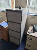 Four Drawer Wood Filing Cabinet (Room 127)