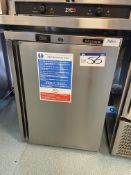 Blizzard Stainless Steel Single Door Refrigerator