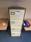 Two x Four Drawer Steel Filing Cabinets (Room 703)