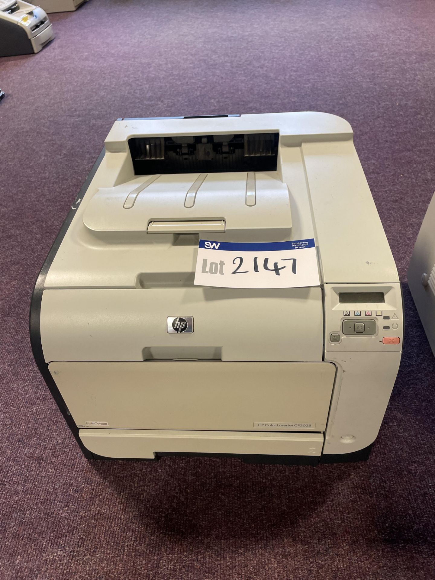 HP Color LaserJet CP2025 Printer (Room 605) - Image 2 of 3