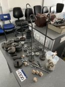 Assorted Weights & Equipment, as set out (Room 914