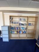 Four Bookshelves & Four Drawer Filing Cabinet (Roo