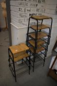 Approx. Eight Framed Stools (Room 137 Studio)