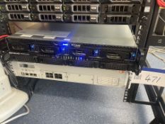 Two Netgear ReadyNAS Server Storage Racks (hard di