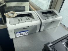 Two HP LaserJet P1102 Printers (Room 209)