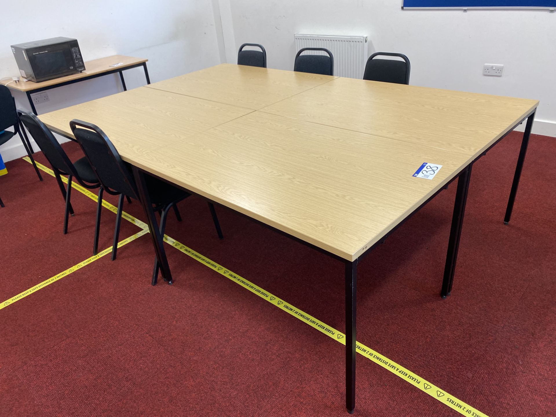 Four Tables, each 1.2m x 800mm (Room 1204 upper fl