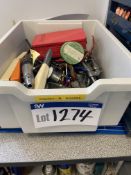 Tool Box, Plastic Tray & Contents (Room 913)