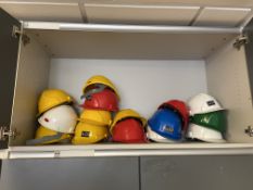 Safety Hats, in double door cupboard (Room 810)