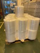 25 Rolls of Amcor Flexibles Heavy Duty Pouch Film,