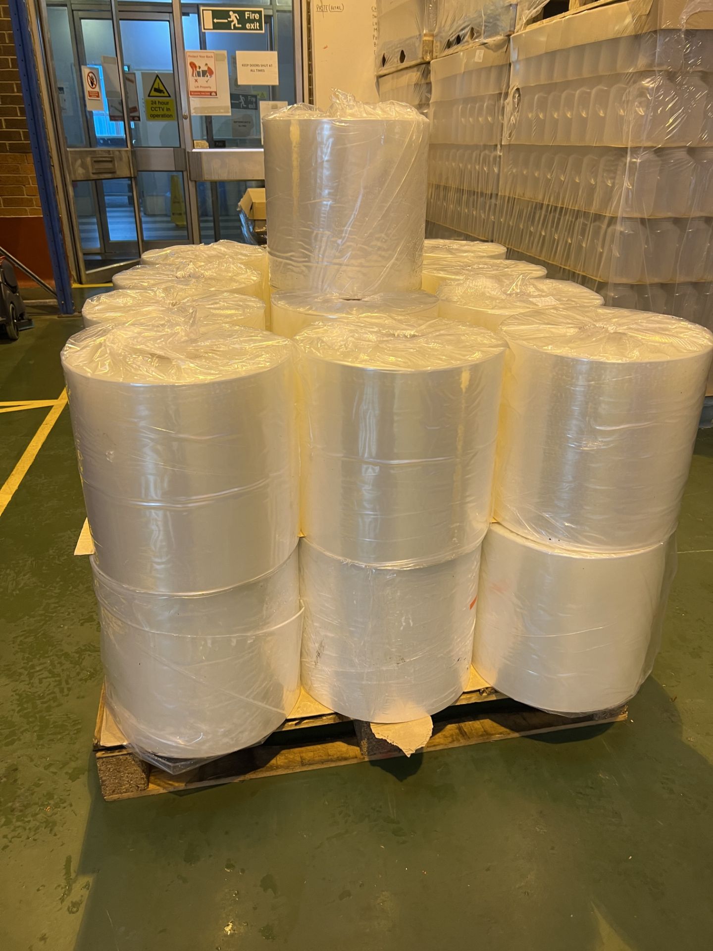 25 Rolls of Amcor Flexibles Heavy Duty Pouch Film,