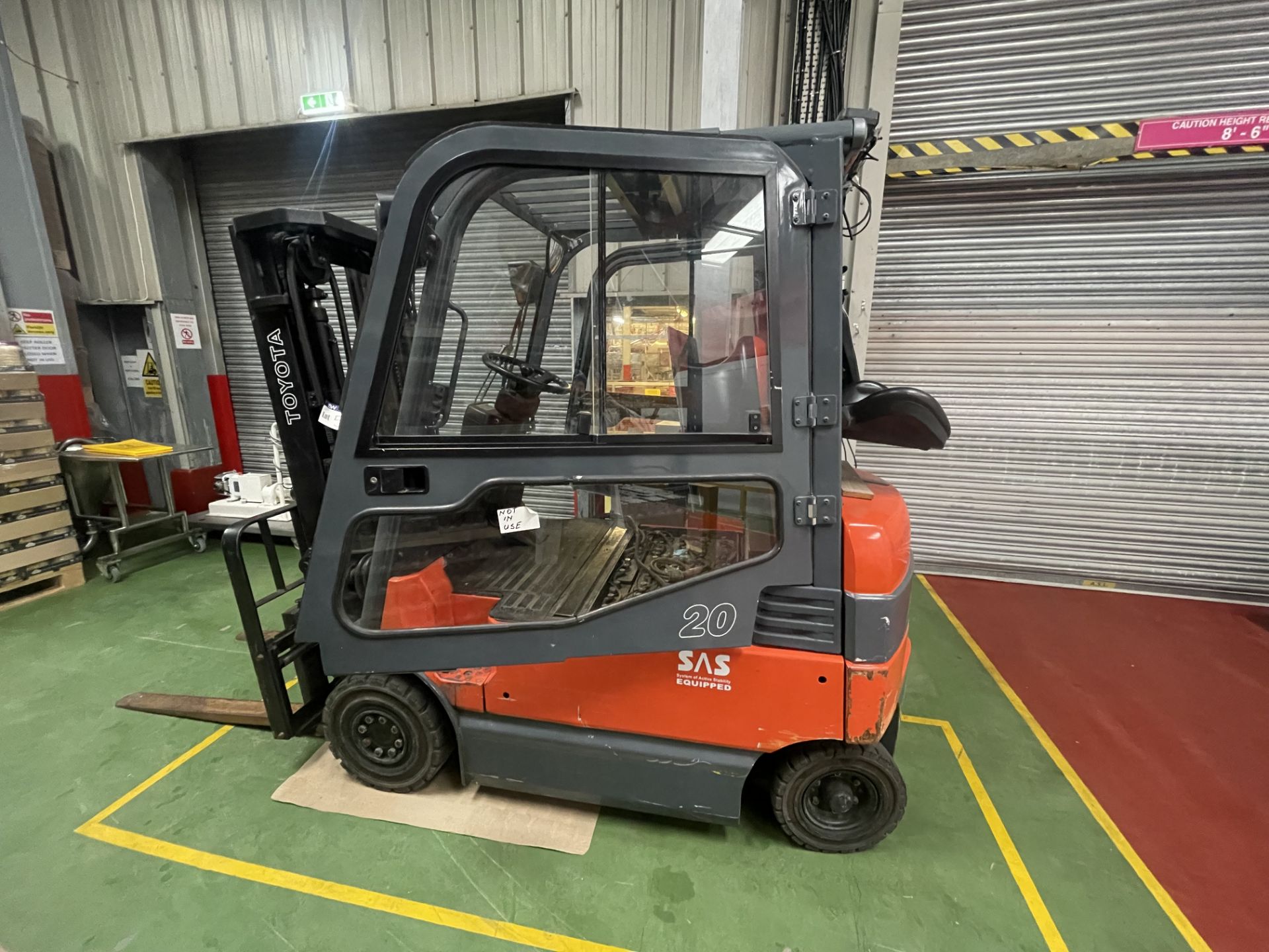 Toyota 7FBMF20 2000kg Cap Electric Fork Lift Truck - Image 2 of 20