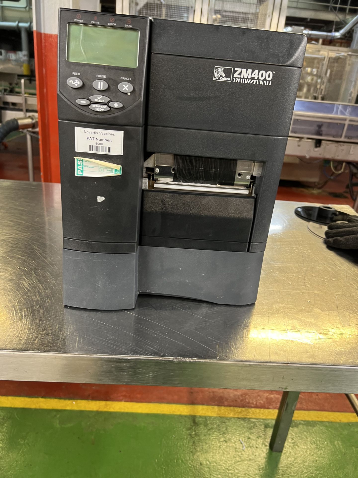 Zebra ZM400 Label Printer, 240V (please note - the - Image 2 of 5