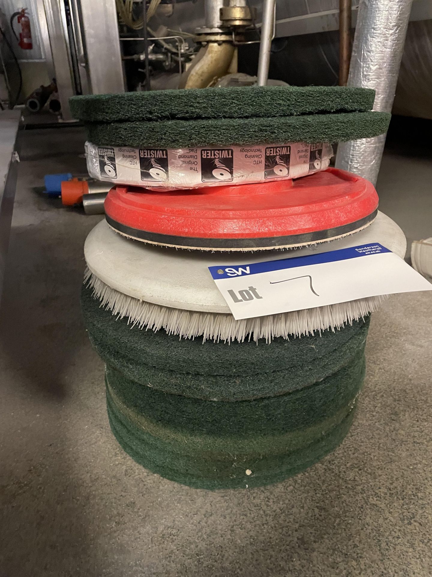 Floor Scrubber Machine Pads and Brushes (please no - Image 3 of 5