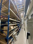 10 Bays Warehouse Pallet Racking, approx. 1.8m beams x 900mm deep x 2.4m high, with jointing