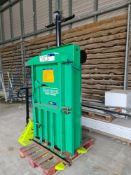 Mac-Fab Waste Compactor/ Baler, serial no. MF3324, year of manufacture 2006, 270kg machine weight,