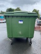 Plastic Waste Bin, approx. 1.2m long x 1.1m wide x 1.3m high, loading free of charge - yes, lot