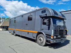 Scania 93M 210 SIX PEN 4X2 DIESEL HORSEBOX, registration no. G169 WOU, date first registered 07/