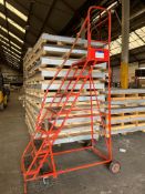 Seven Rise Steel Warehouse Stepladder, loading free of charge - yes, lot located at Unicorn Road