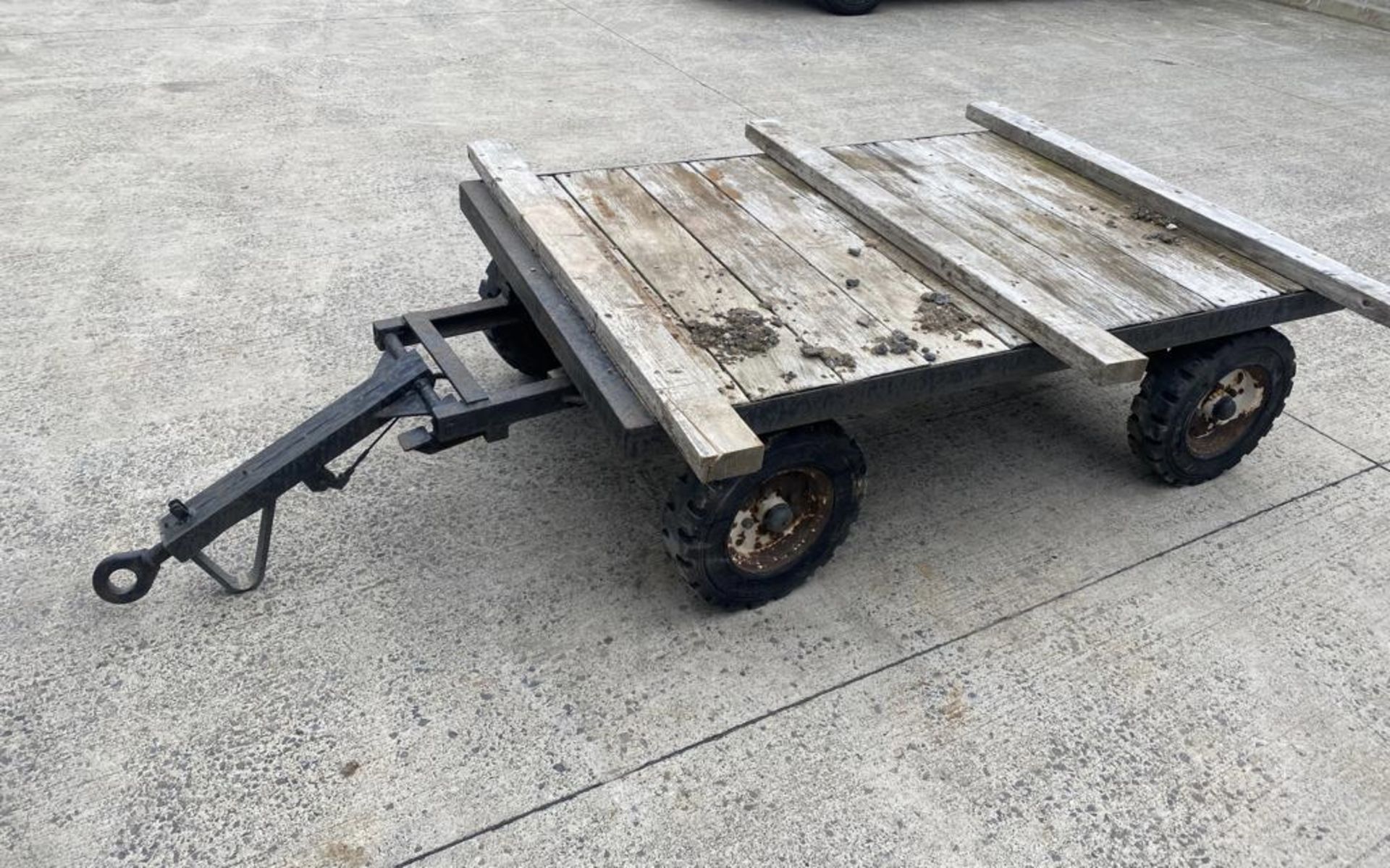Wooden Cart/ Trailer, loading free of charge - yes, lot located at Ludom Storage, Barleyfield Ind - Image 2 of 2