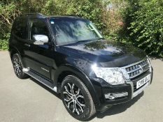 Mitsubishi Shogun Barbarian DIESEL SUV, registration no. CV18 GKJ, date first registered 06/2018,