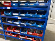 Quantity of M12, M16 and M20 Steel Frame Fastenings, with tote bins, loading free of charge - yes,